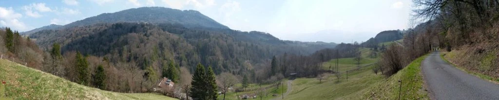 Châtel St-Denis Les Chaux Moille-Saulaz Grenive Nant Vevey