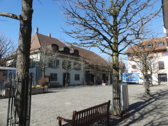 Echallens, Bois du Mont, Bretigny, St-Barthélemy, Assens, banc