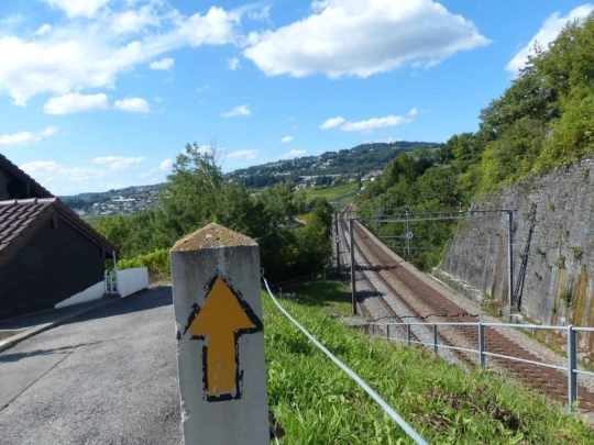 Grandvaux-gare Le Chaney Bossières La Conversion Pully Les Moulins