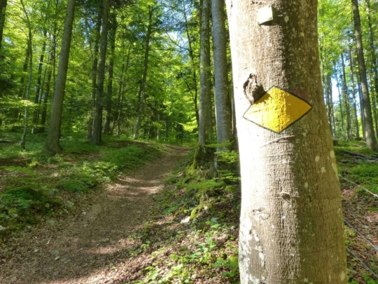 panneau col de la Tourne Tablettes Solmon antenne TV Noiraigue