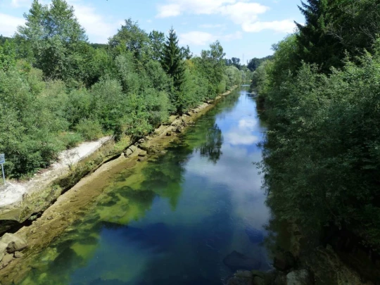 Laupen, Auriedstäg, Eiholz, Hirsried, Sägetwald, Gümmenen, Sarine, Saane