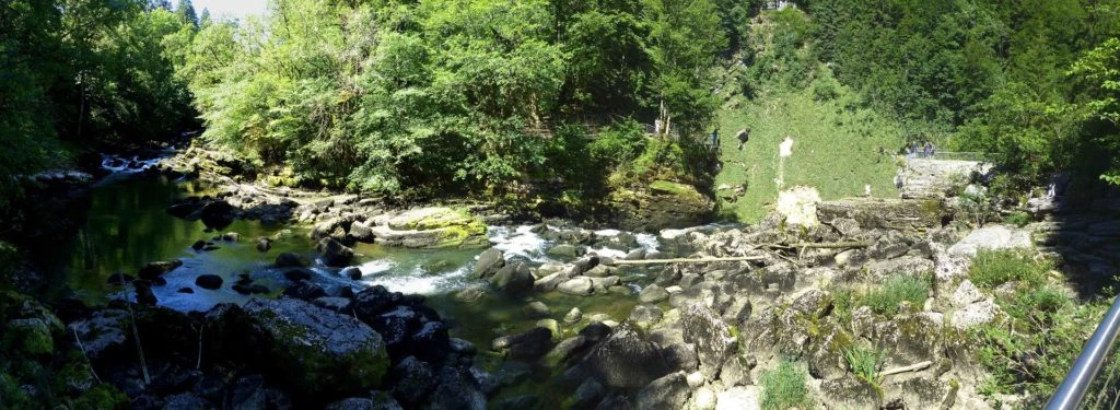 Les Brenets saut du Doubs Moulins du col des Roches