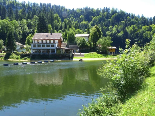 Les Brenets saut du Doubs Moulins du col des Roches