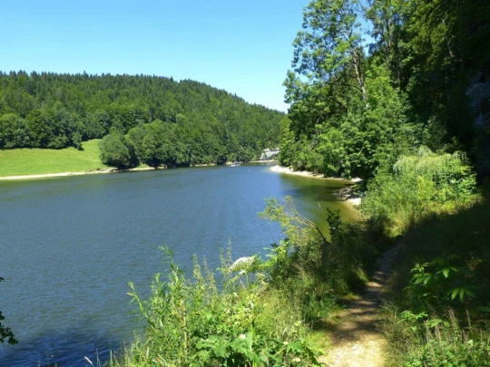 Les Brenets saut du Doubs Moulins du col des Roches