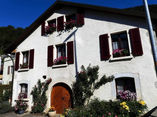 Noiraigue, gorges de l'Areuse, Champ-du-Moulin, restaurant de la Truite, Boudry
