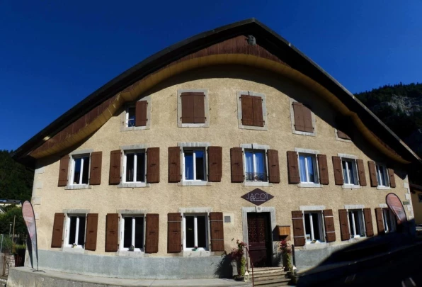 Noiraigue, gorges de l'Areuse, Champ-du-Moulin, restaurant de la Truite, Boudry