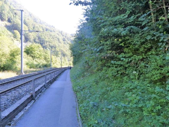 Noiraigue, gorges de l'Areuse, Champ-du-Moulin, restaurant de la Truite, Boudry