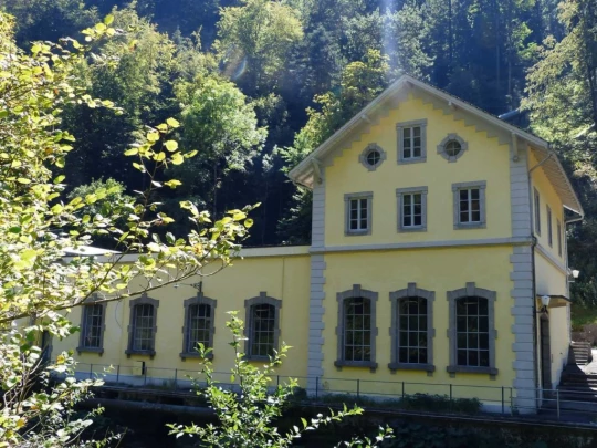 Noiraigue, gorges de l'Areuse, Champ-du-Moulin, restaurant de la Truite, Boudry