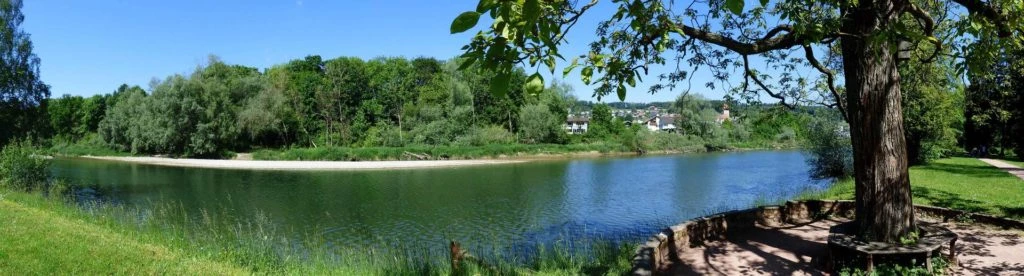 Schönenwerd Bally-Park Insel Niedergösgen Aar Schrannen Wehr Schachen Aarau
