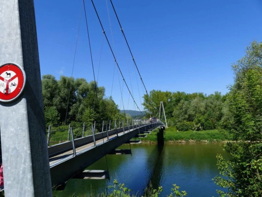 Schönenwerd Bally-Park Insel Niedergösgen Aar Schrannen Wehr Schachen Aarau
