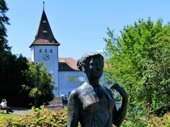 Schönenwerd Bally-Park Insel Niedergösgen Aar Schrannen Wehr Schachen Aarau