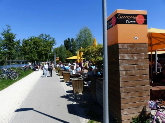 Schönenwerd Bally-Park Insel Niedergösgen Aar Schrannen Wehr Schachen Aarau