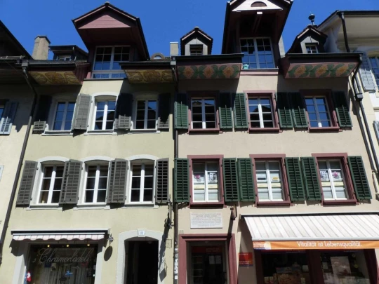 Schönenwerd Bally-Park Insel Niedergösgen Aar Schrannen Wehr Schachen Aarau