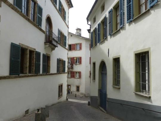 Sion Valais château de Valère château de Tourbillon chapelle de Tous-les-Saints