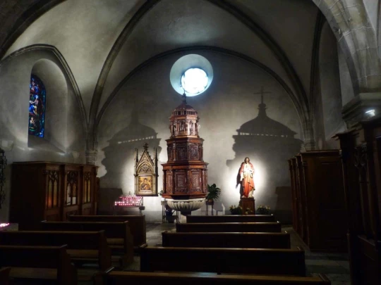 Sion Valais château de Valère château de Tourbillon chapelle de Tous-les-Saints