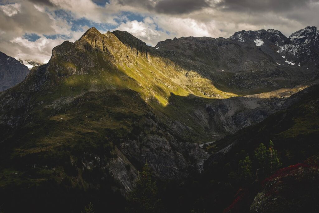 Mais avant d'attaquer, quelques images du soir précédent, à proximité de la cabane Brunet, juste pour le plaisir des yeux !