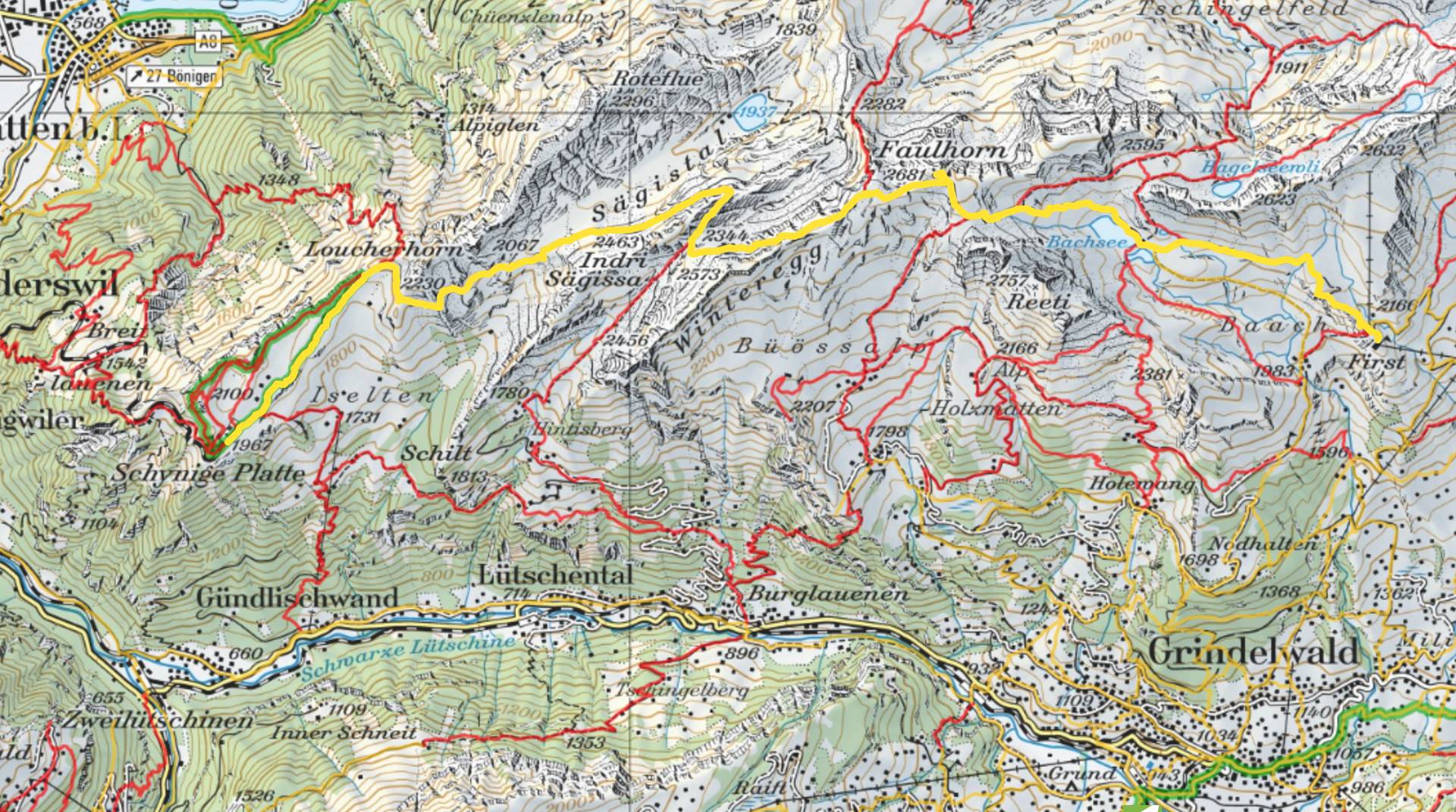Carte-Schynige Platte - First la grande panoramique-101
