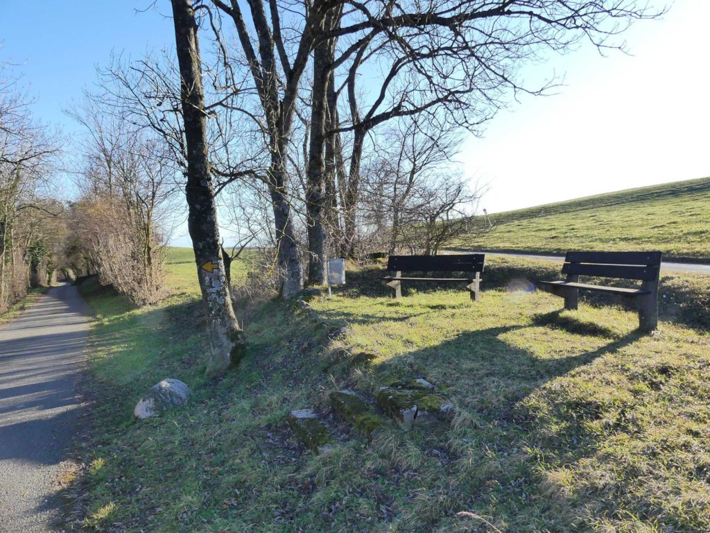 Bretonnières, Bois de Forel, Romainmôtier, Le Signal, Condemine, Croy, banc