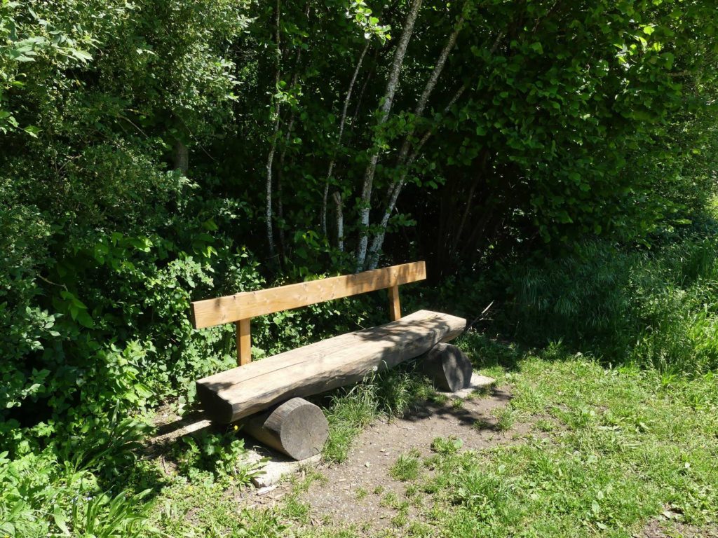 Etagnières, Les Trembles, Bois aux Allemands, Le Talent, Echallens, banc
