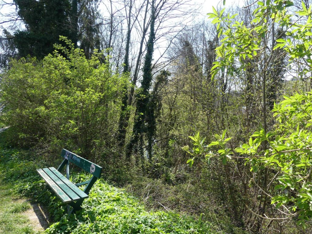 Bussigny- La Venoge - Les Loyes - Records du Flon - St-Sulpice - banc