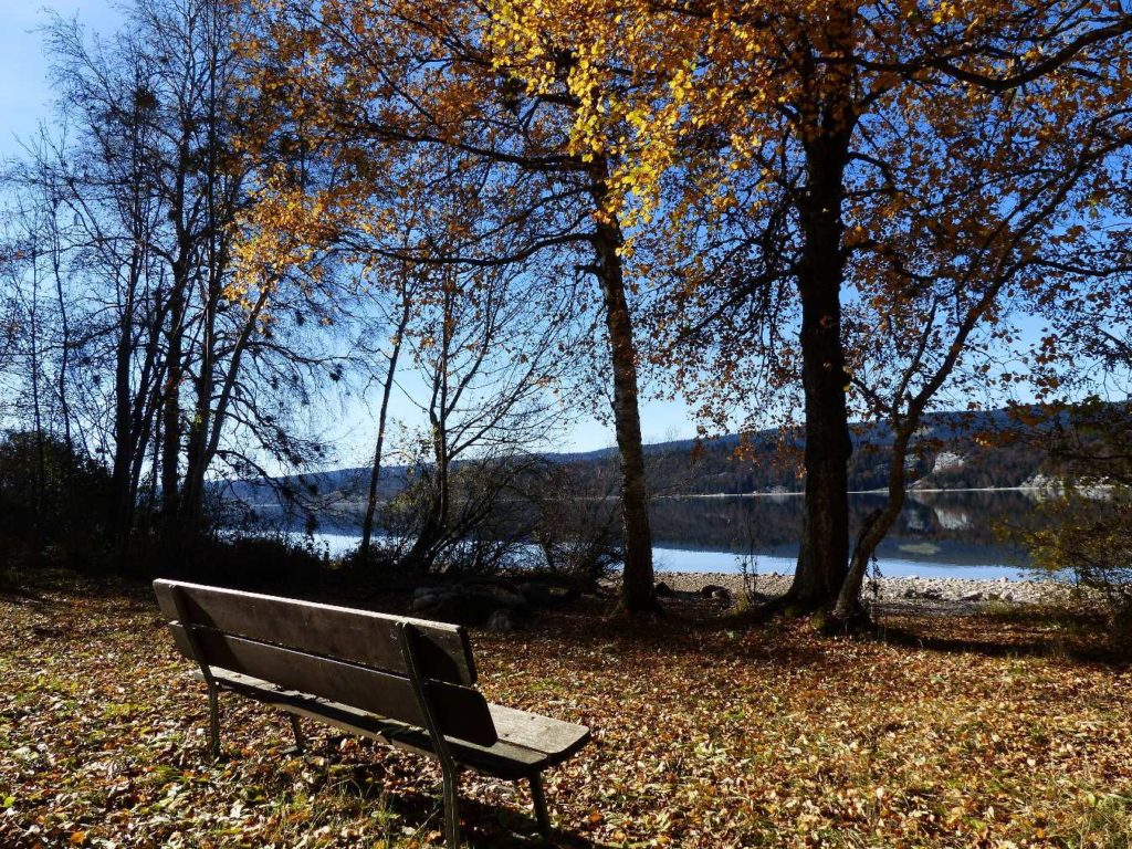 lac de Joux, vallée de Joux, Vers Chez Grosjean, Groenroux, L'Abbaye, Le Pont