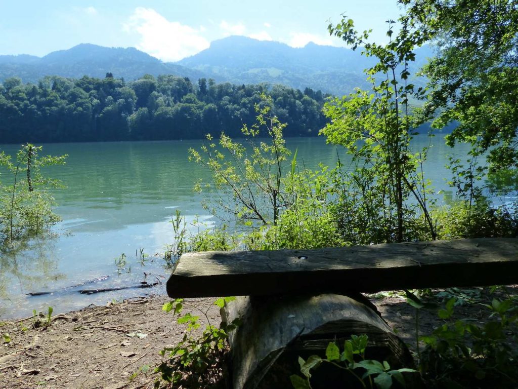 Corbières Les Planches chemin du lac de Gruyère Broc bois de Bouleyres Bulle