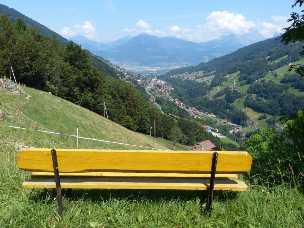 Champéry La Combe Sur Cou Les Cailleux Derbella Les Grantis Val-d'Illiez, banc