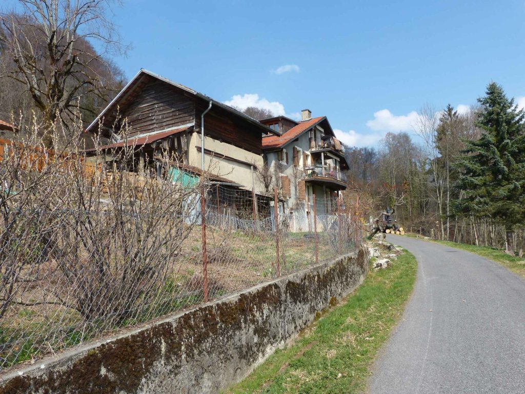 Châtel St-Denis Les Chaux Moille-Saulaz Grenive Nant Vevey