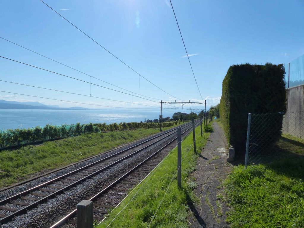 Grandvaux-gare Le Chaney Bossières La Conversion Pully Les Moulins