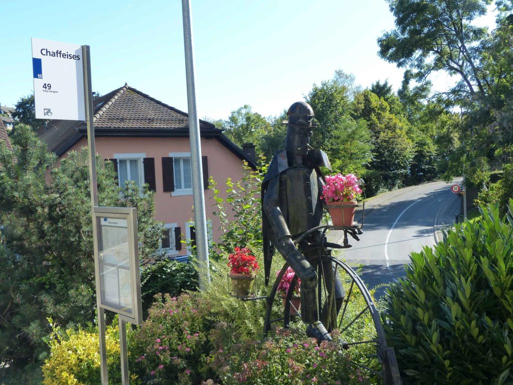 Grandvaux-gare Le Chaney Bossières La Conversion Pully Les Moulins