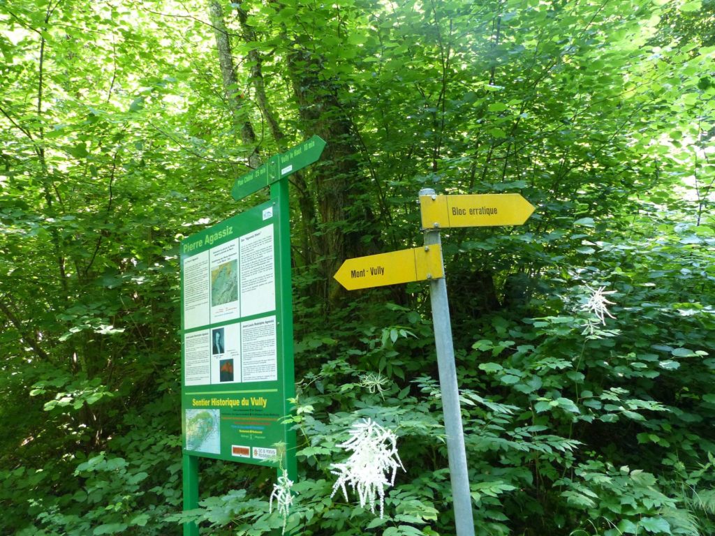 panneau La Sauge Cudrefin Mont Vully Sugiez Morat Murten