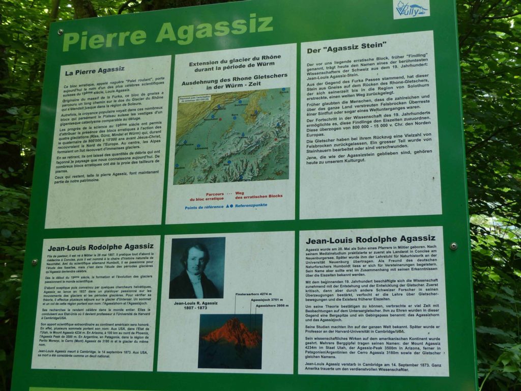 panneau La Sauge Cudrefin Mont Vully Sugiez Morat Murten